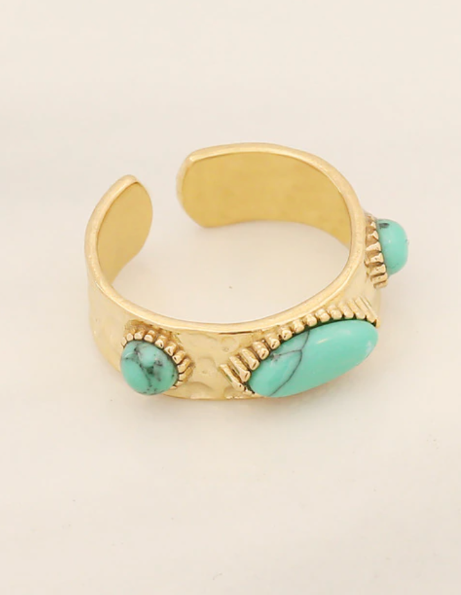 Green Turquoise Ring