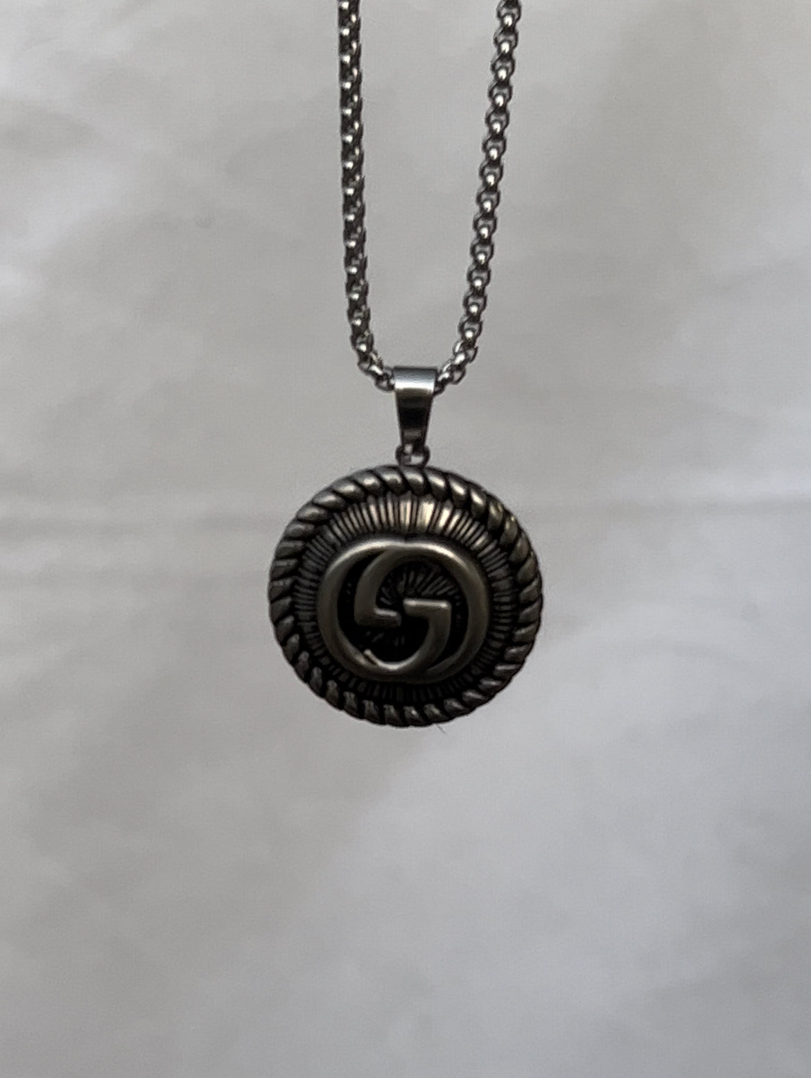 Gunmetal Pendant